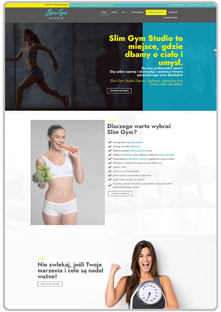 realizacje - slimgym